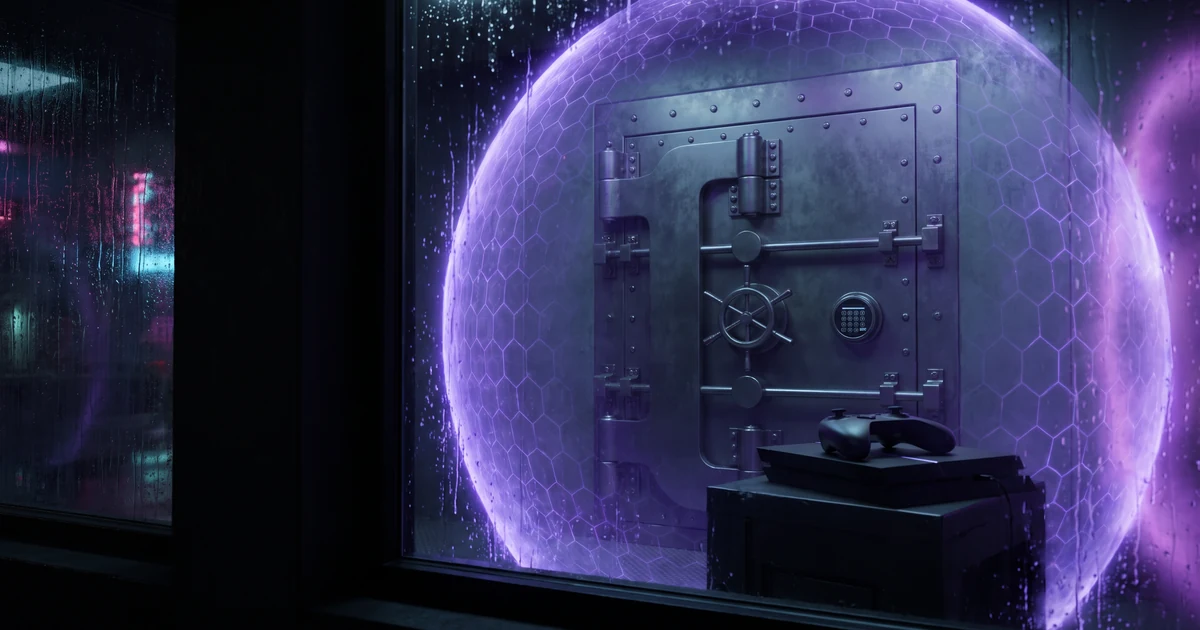 Locked vault and console — how LFCarry frames account safety versus other boosting shops