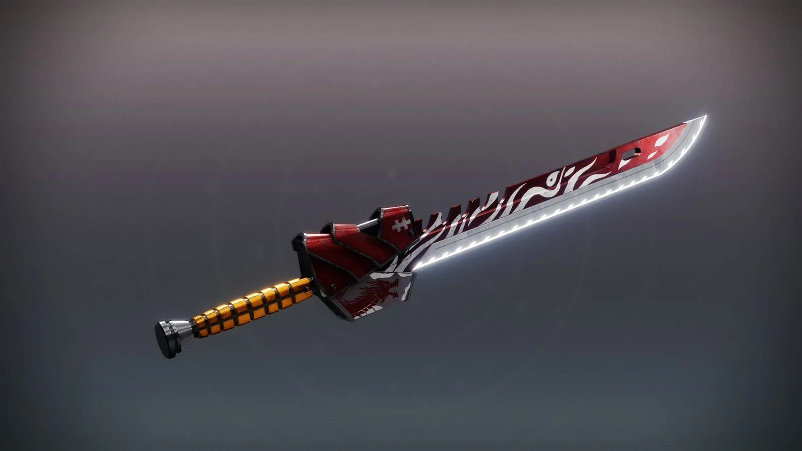 Synanceia, the Solar Wave Sword from Monument of Triumph. Official item still for the god-roll guide.