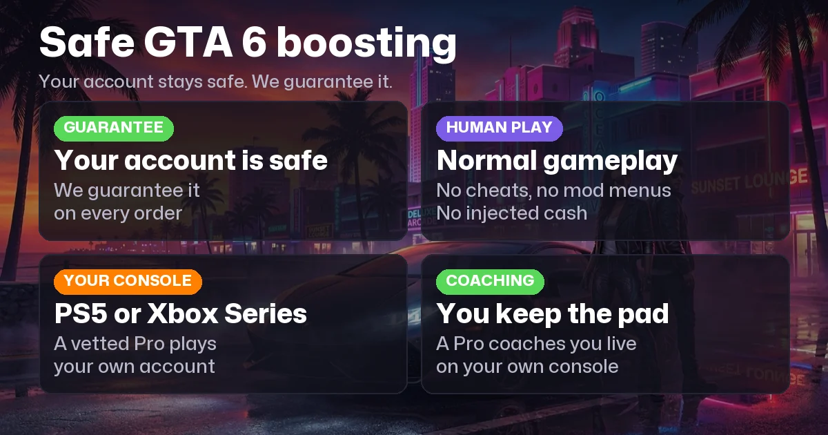 Is GTA 6 Boosting Safe? Fair-Play Account Guide for Launch 2026