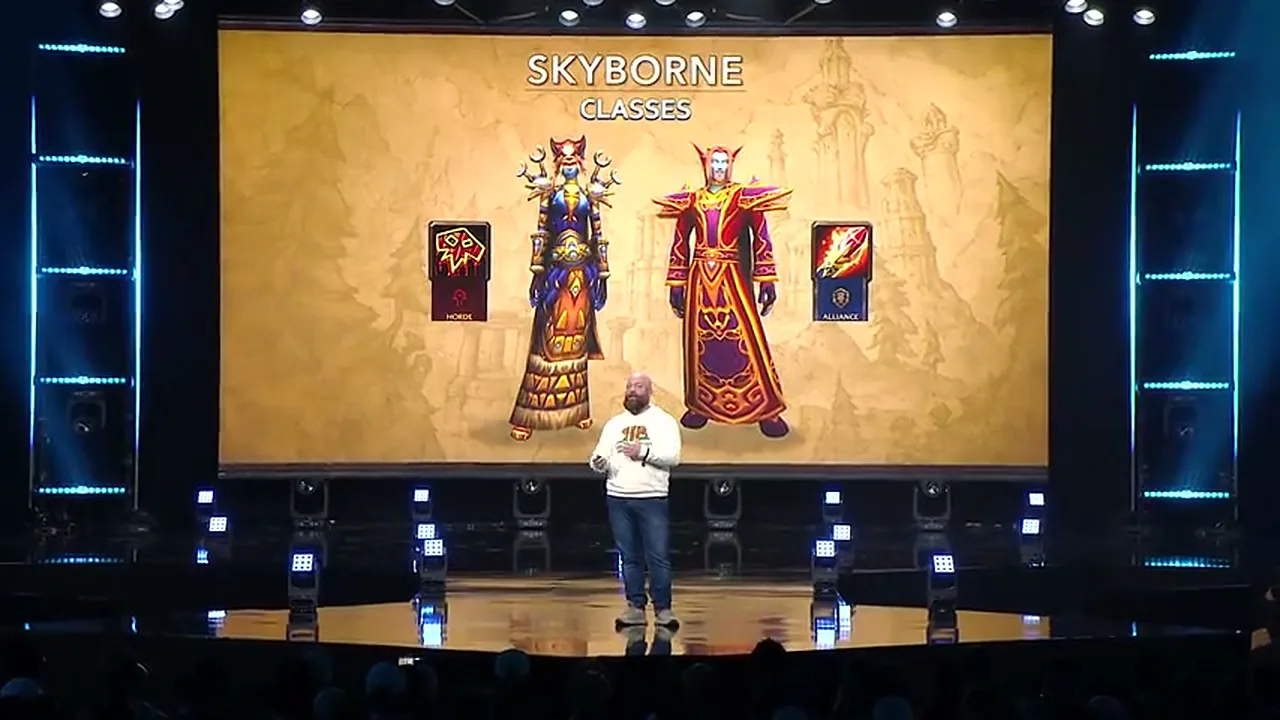 Skyborne: Alliance Mage, Horde Shaman