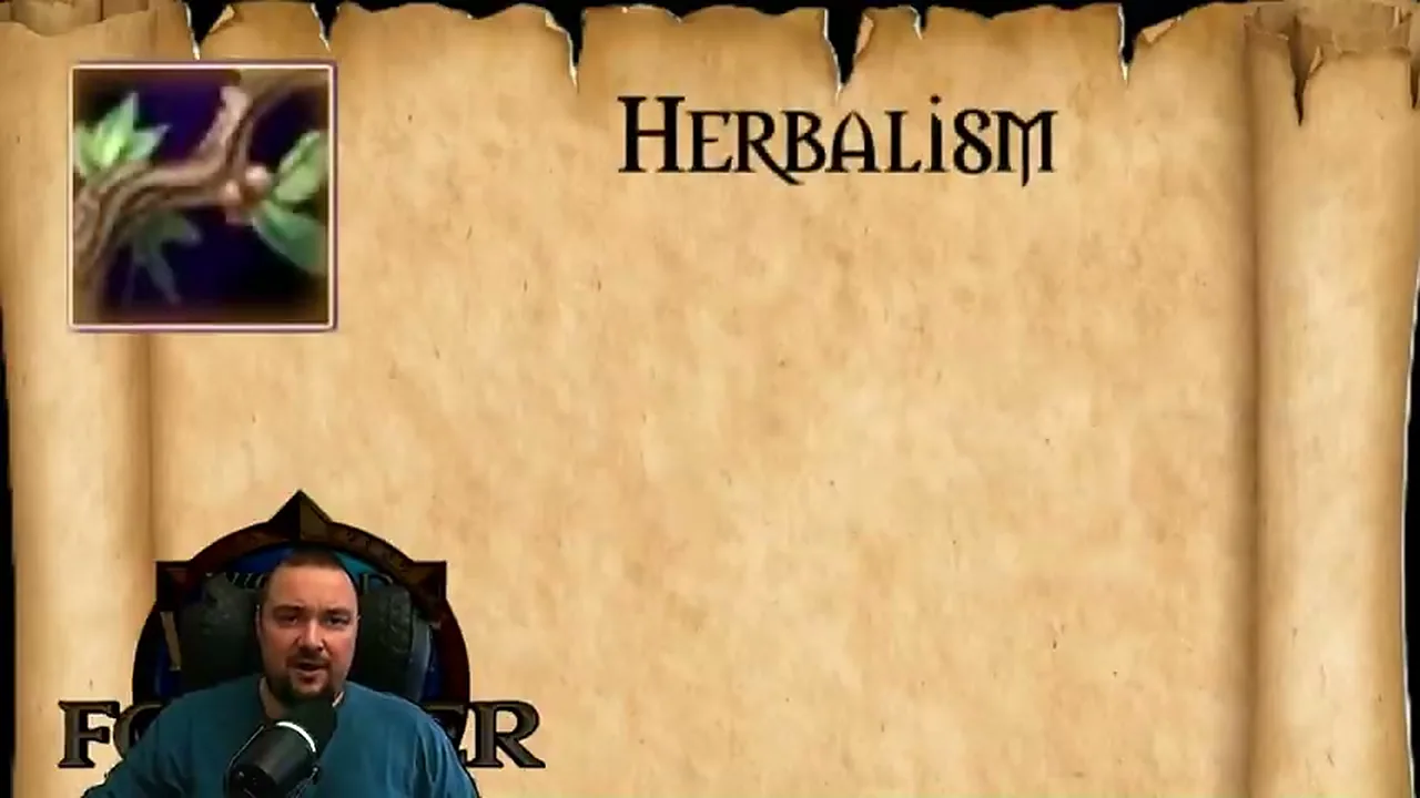 Herbalism in the profession ranking