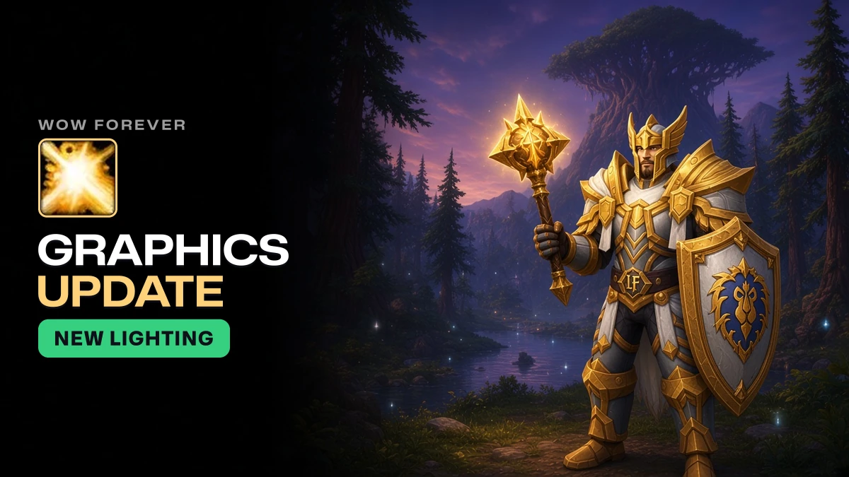 WoW Forever Graphics Update: New Lighting, Fog and Water, and the Classic Switch
