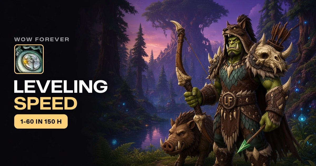 WoW Forever Leveling Speed and Rested XP Guide: 1 to 60 in 150 Hours, the Fastest Route