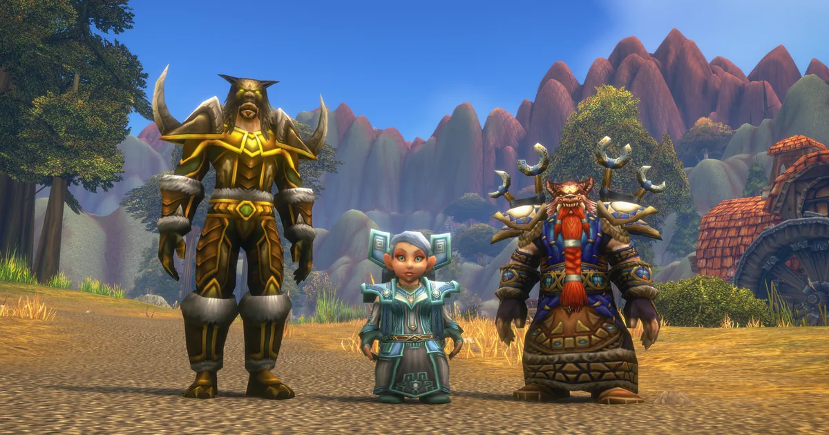 New Alliance race/class combinations shown at BlizzCon 2026, including the Dwarf Shaman