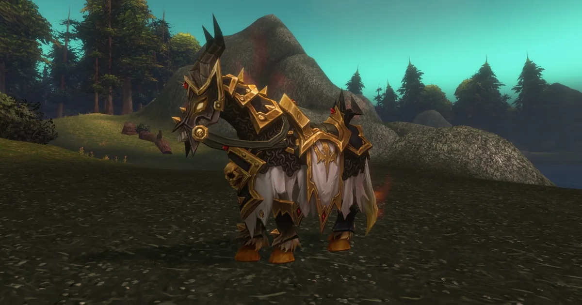 Forsaken Paladin charger — ram variant