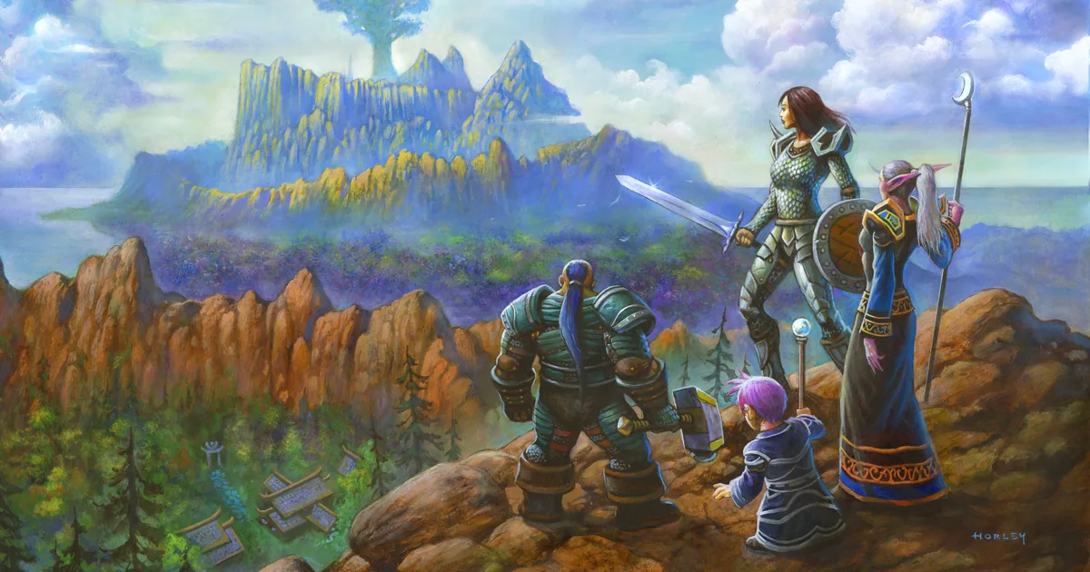 WoW Forever key art — Alliance