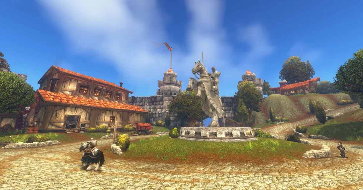 A human frontier town in the Riverglades, the new WoW Forever zone for the mid 30s to the mid 40s
