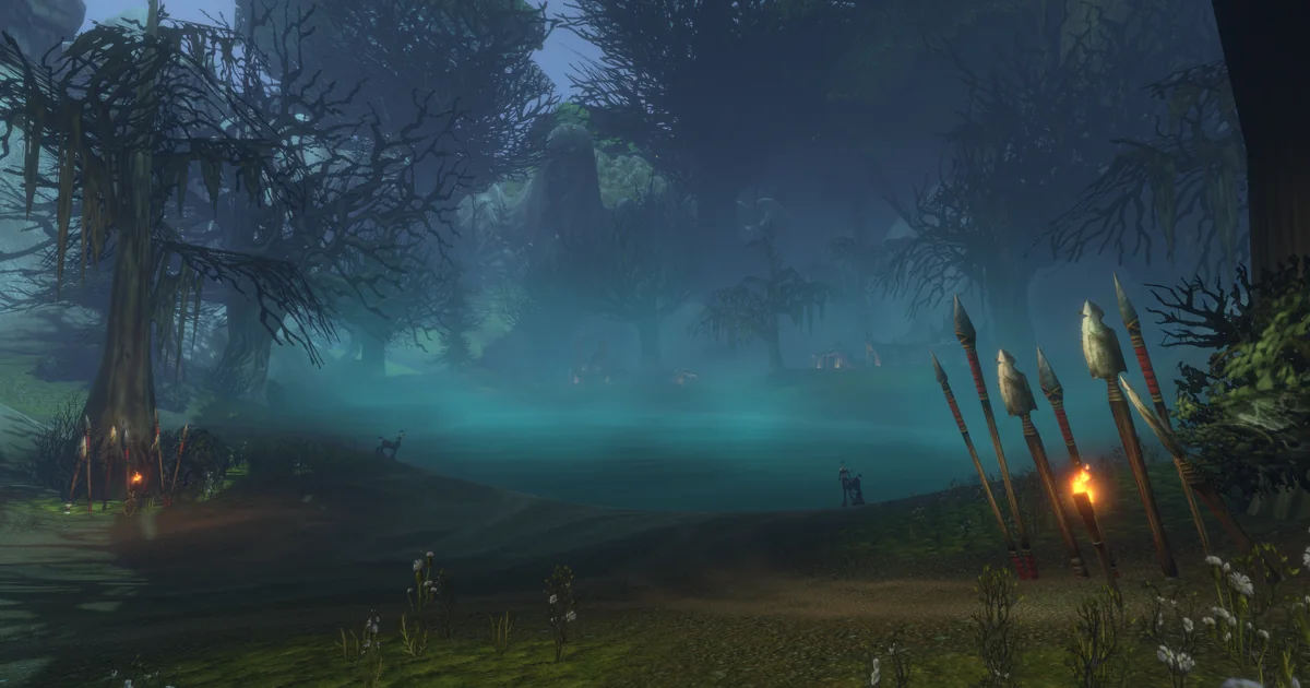 Misty woods and centaur spears in Shen&rsquo;dralas, the new WoW Forever area between Mulgore and Desolace