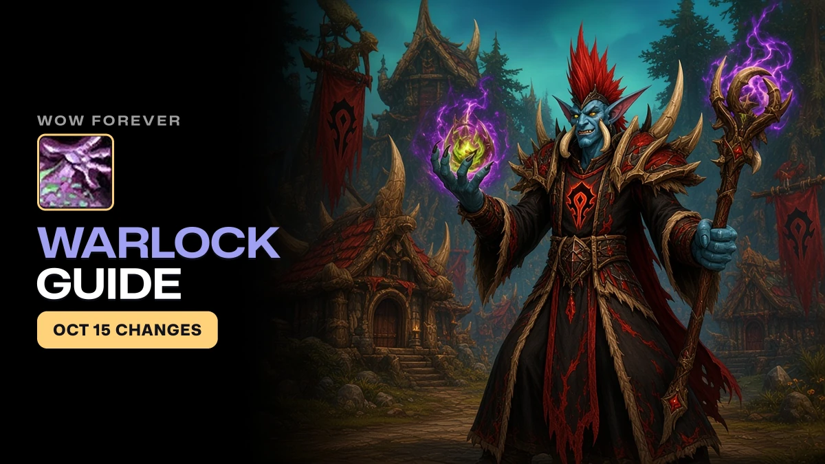 WoW Forever Warlock Guide: Changes, Mount, Leveling and Best Race