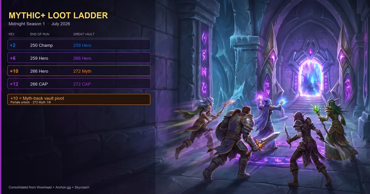 WoW Mythic+ Guide (Midnight Season): Ratings, Loot & the Meta