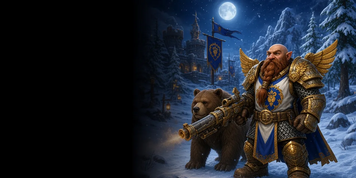 Dwarf Hunter in WoW Forever