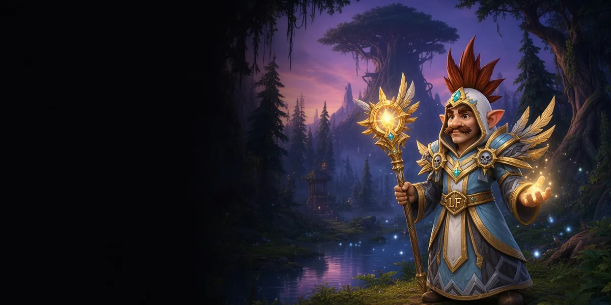 Gnome Priest in WoW Forever