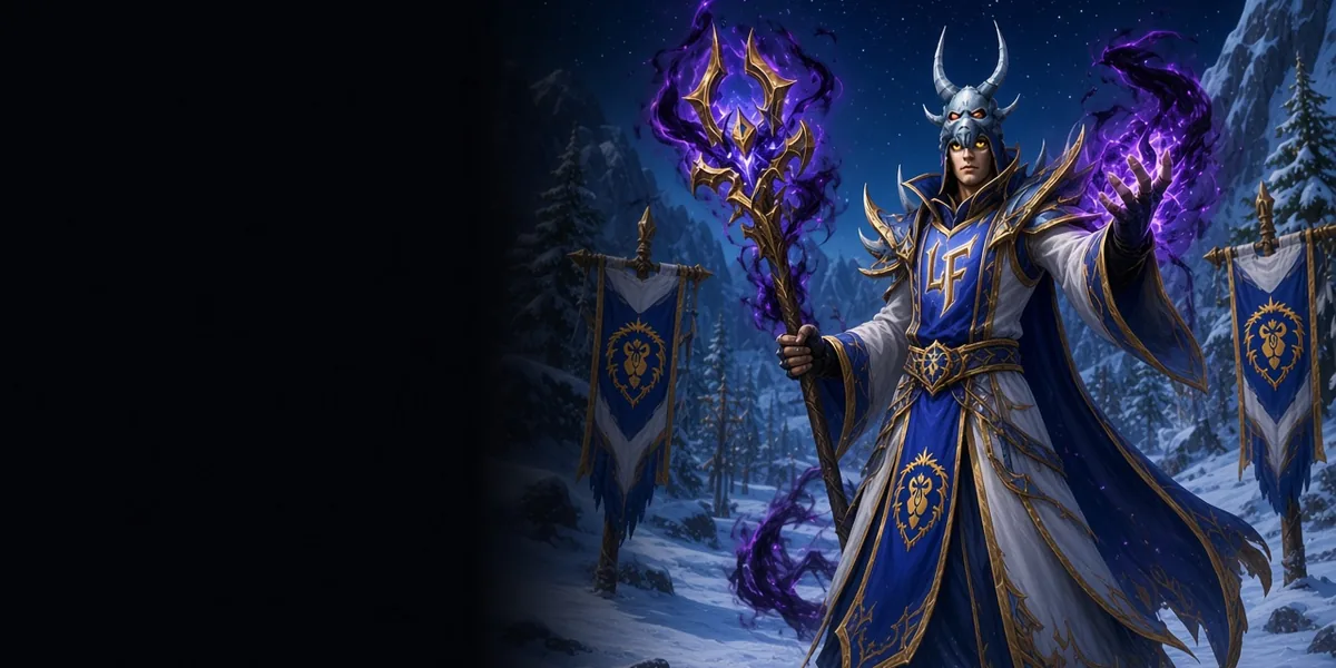Human Priest in WoW Forever