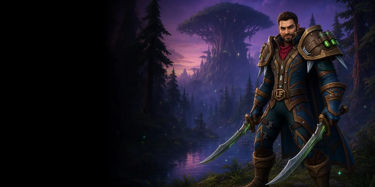 Human Rogue in WoW Forever