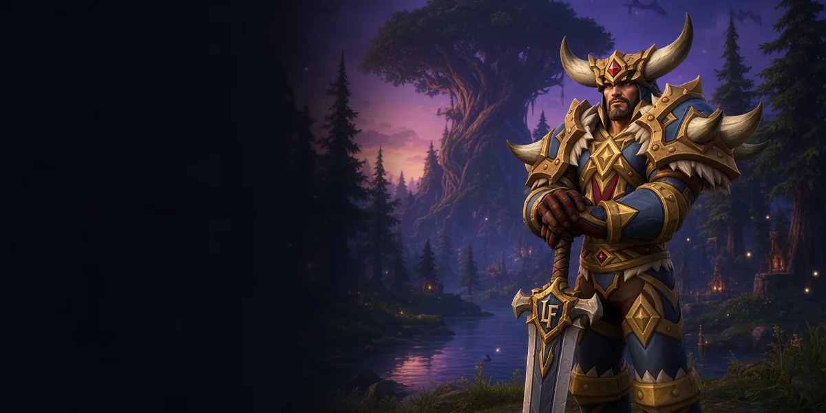Human Warrior in WoW Forever