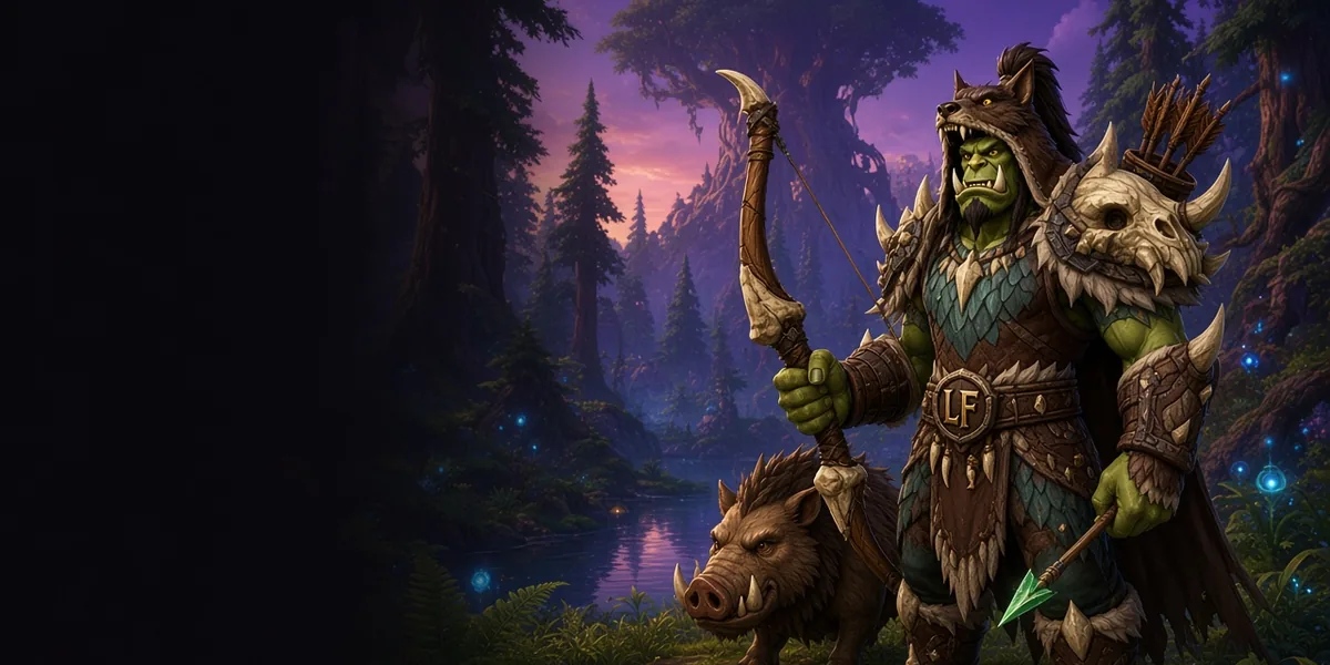 Orc Hunter in WoW Forever