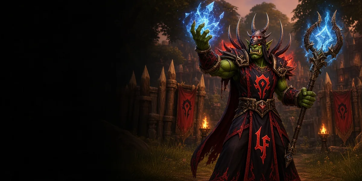 Orc Mage in WoW Forever