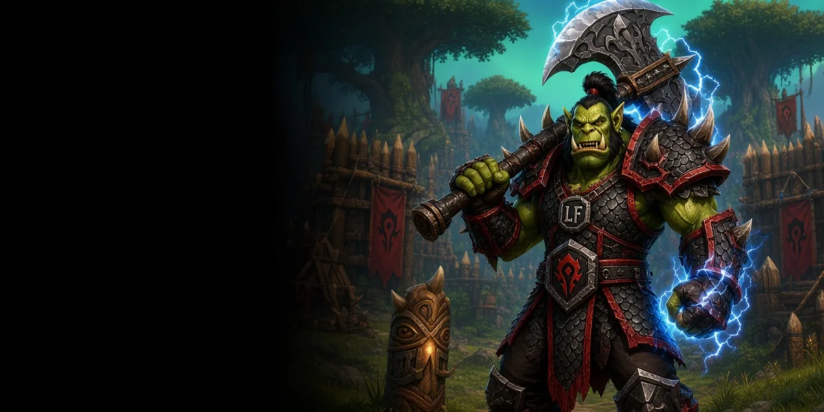 Orc Shaman in WoW Forever