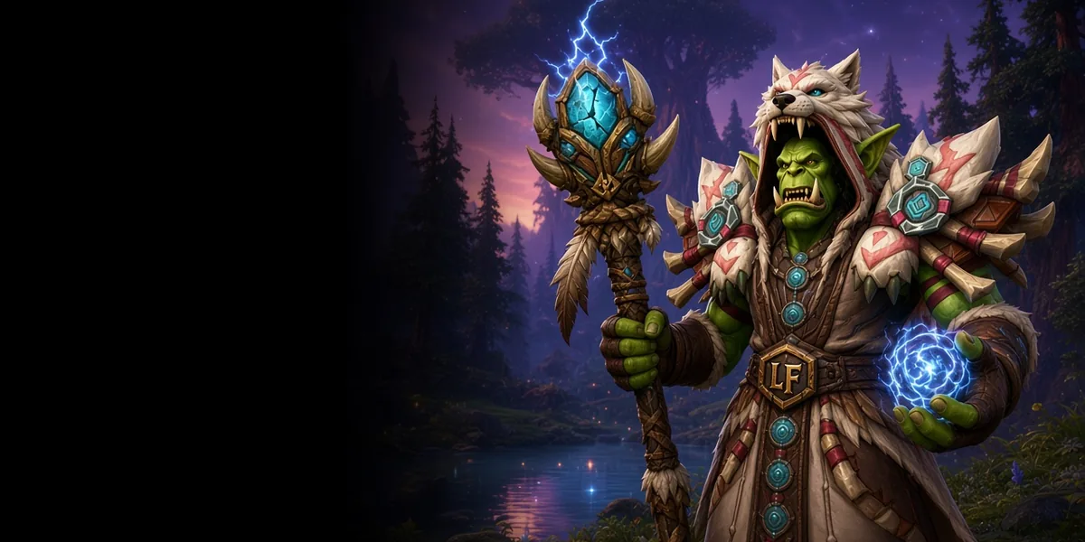 Orc Shaman in WoW Forever