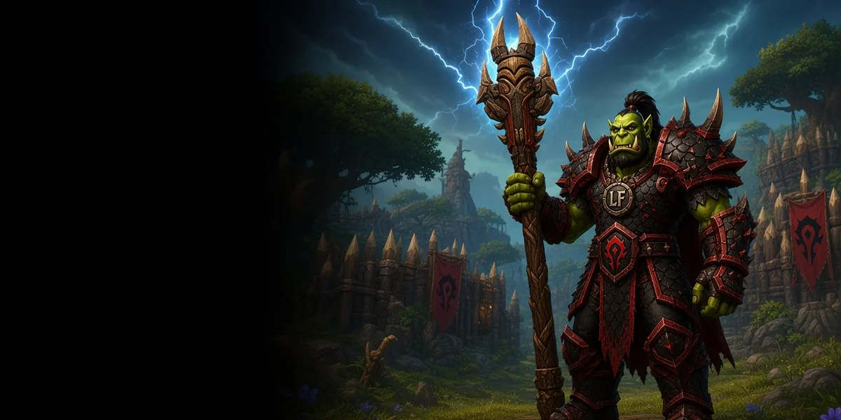 Orc Shaman in WoW Forever