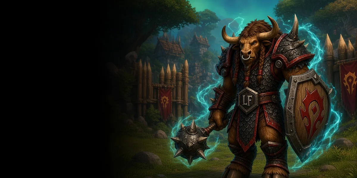 Tauren Shaman in WoW Forever