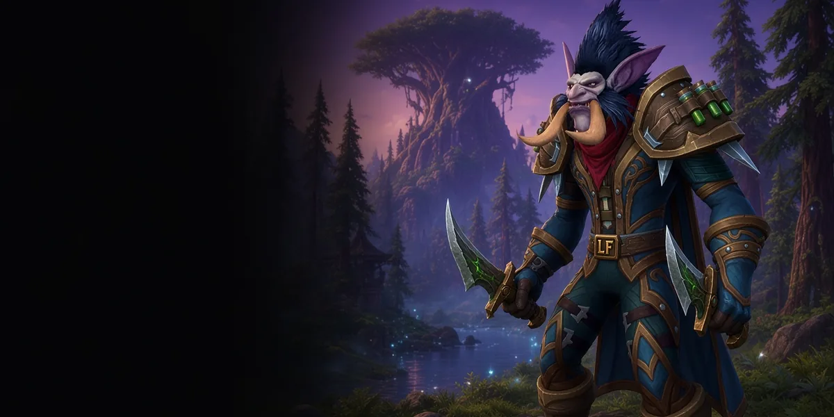 Troll Rogue in WoW Forever