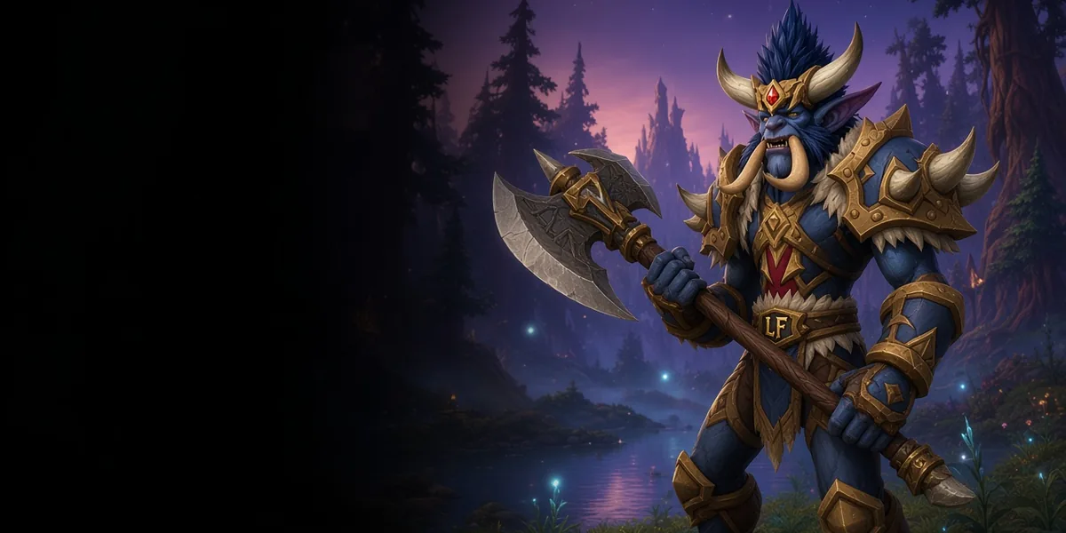 Troll Warrior in WoW Forever