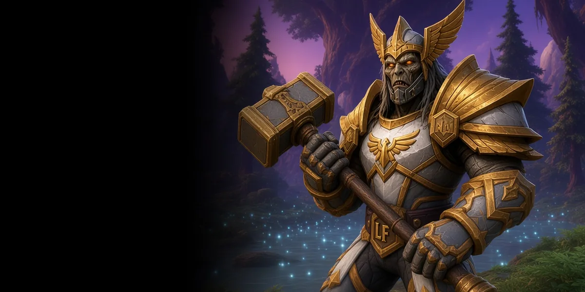 Undead Paladin in WoW Forever