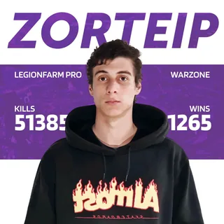 zorteip — Call of Duty: Warzone PRO, Top 0.1%