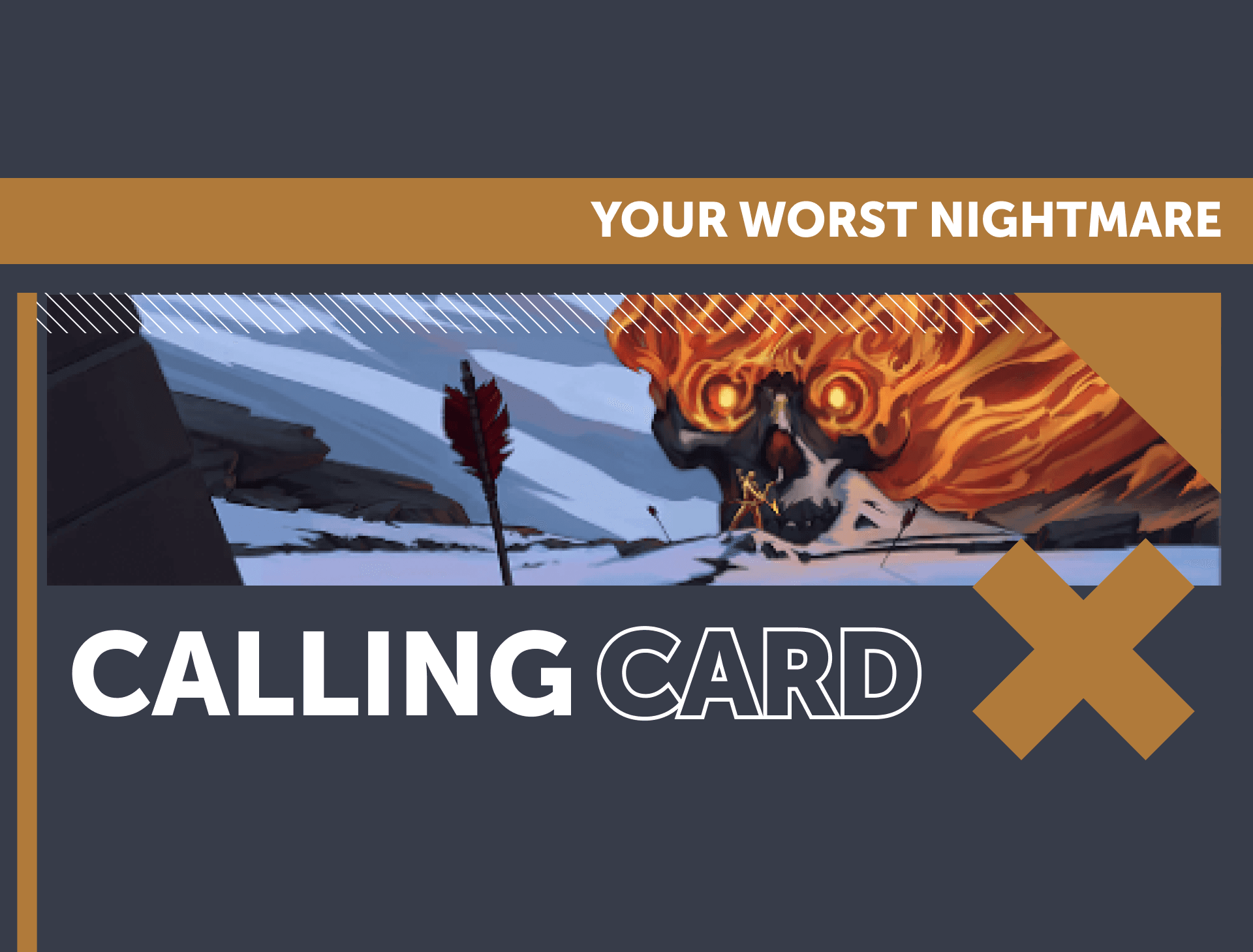 Your Worst Nightmare Calling Card