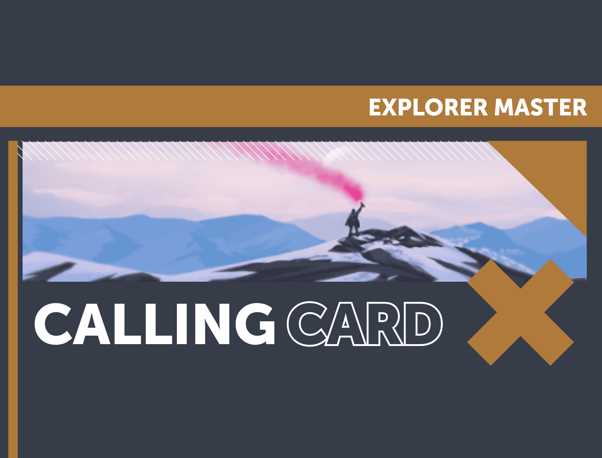 Explorer Master Calling Card