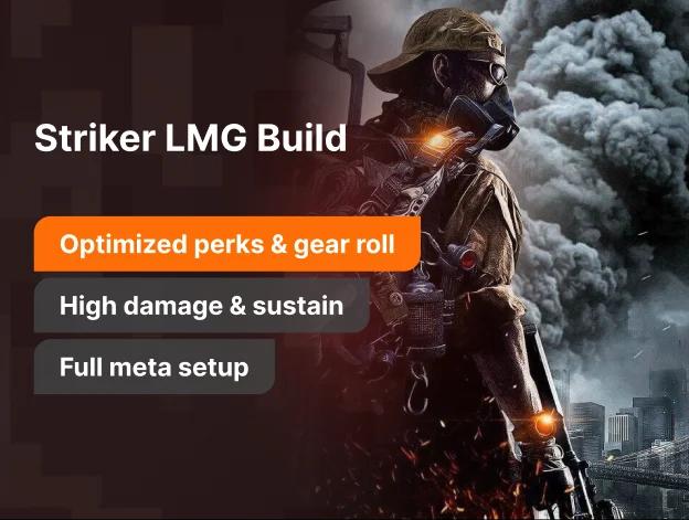 Custom Division 2 Striker LMG Build