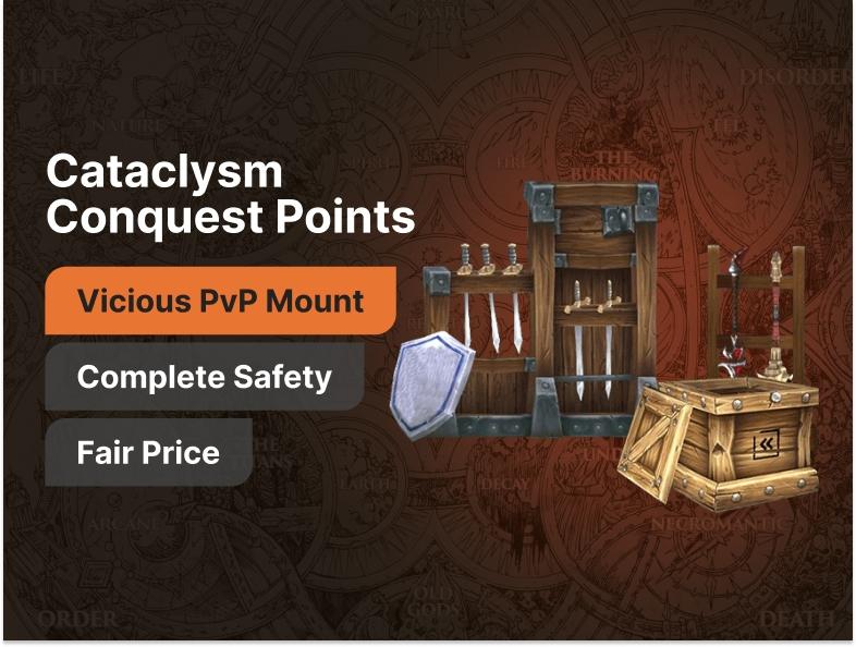 Cataclysm Conquest Points Cap Boost