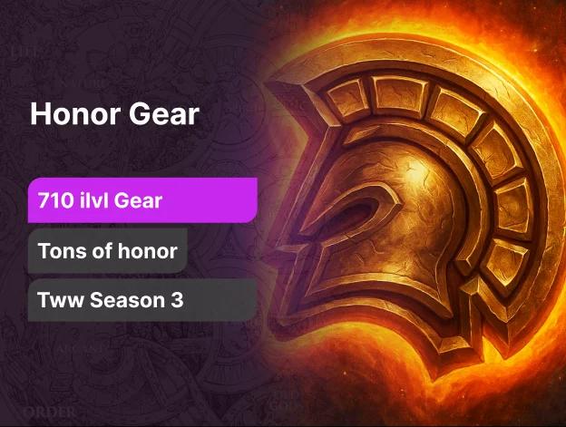 The War Within Honor Gear Boost
