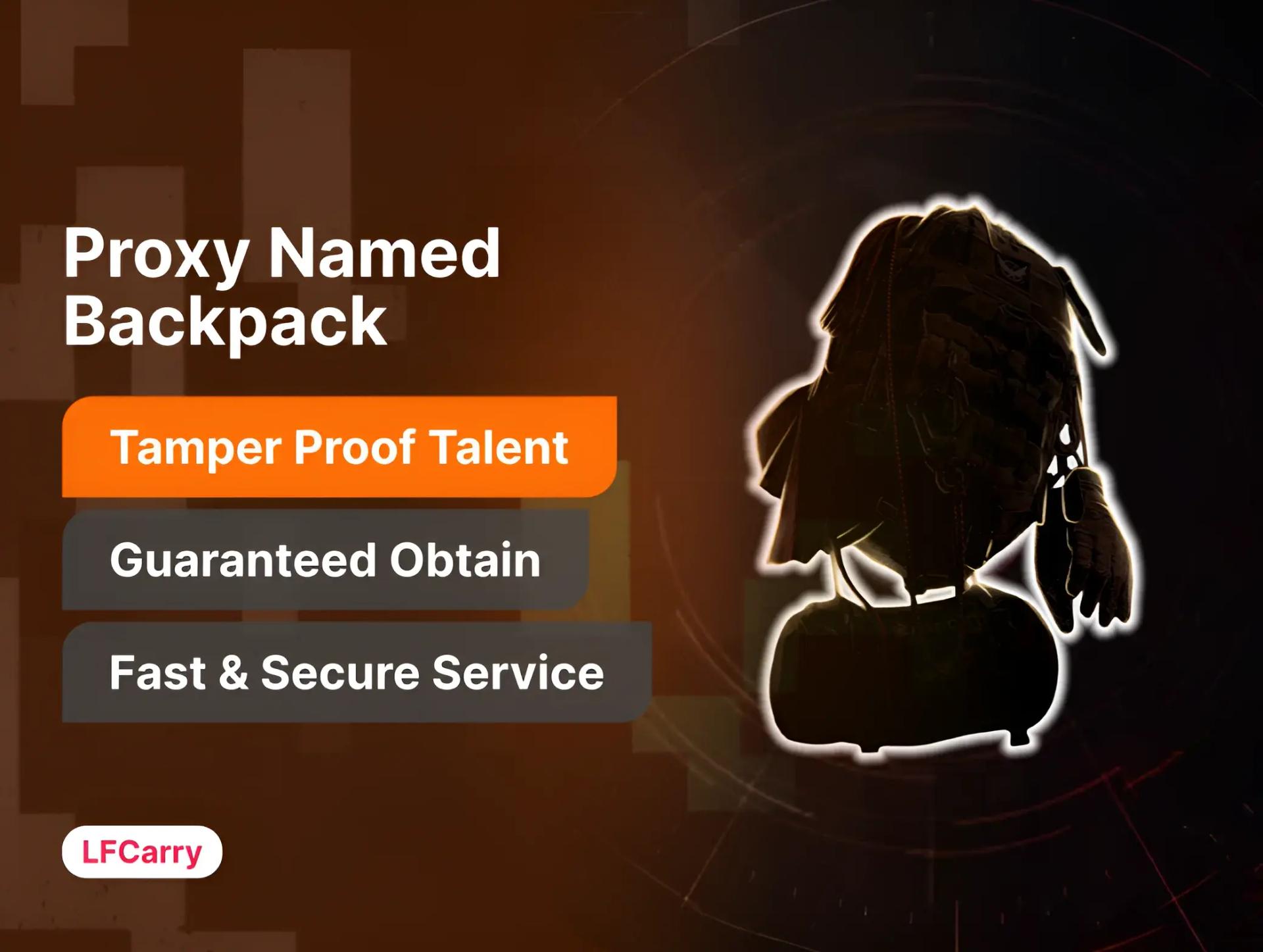 Proxy Named Backpack