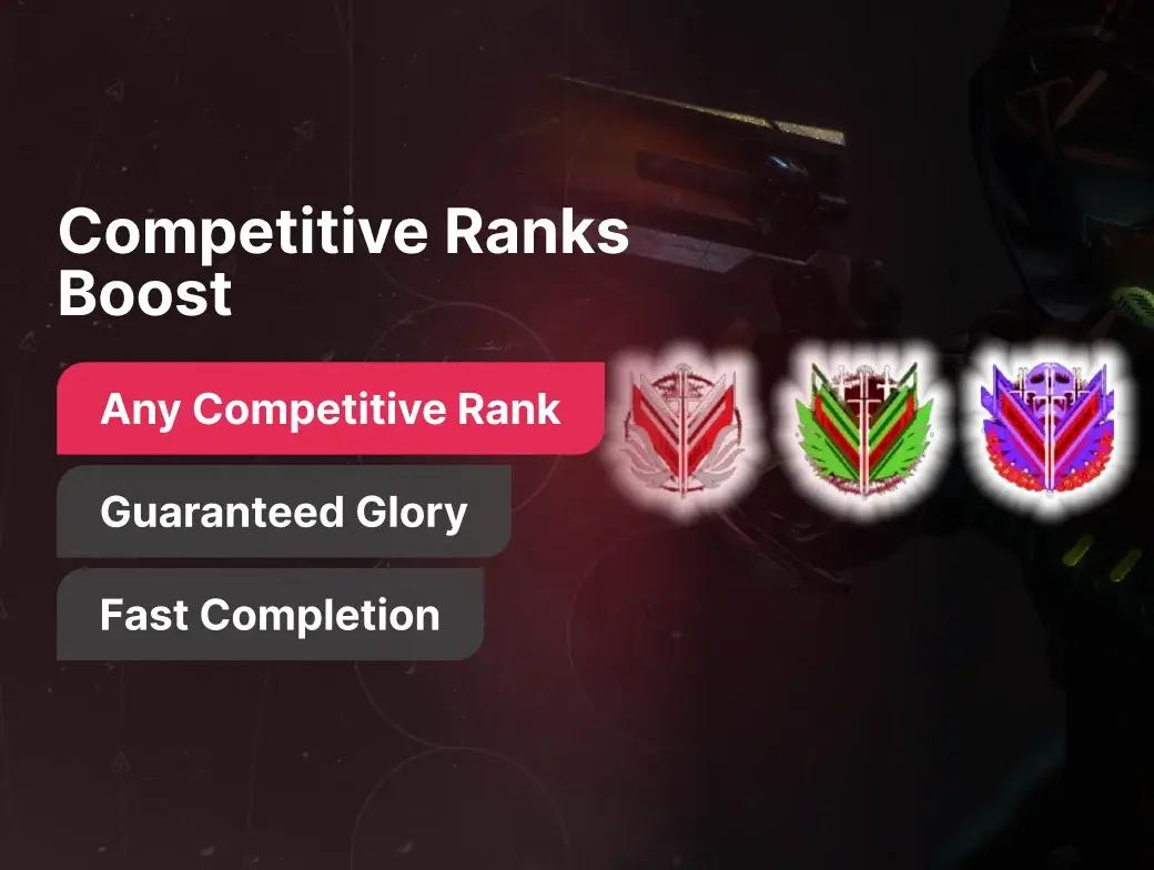 Destiny 2 Competitive Ranks Boost