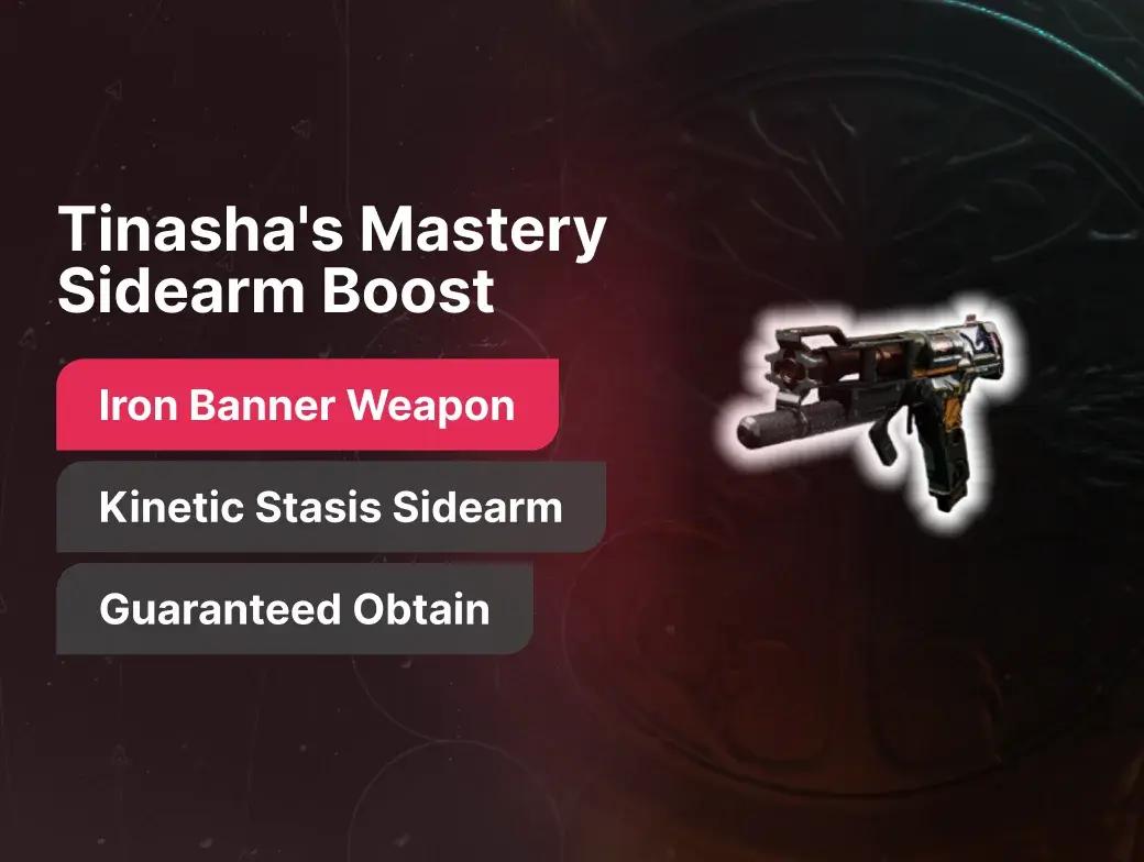 Tinasha's Mastery Sidearm Boost
