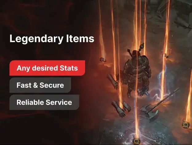 Legendary Items Boost
