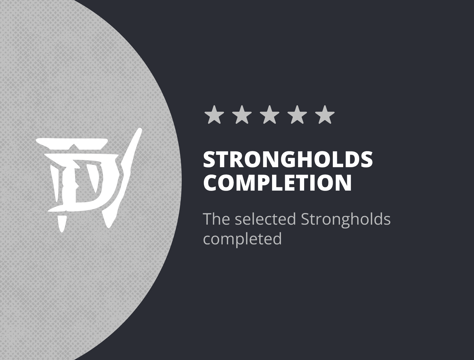 Strongholds Completion