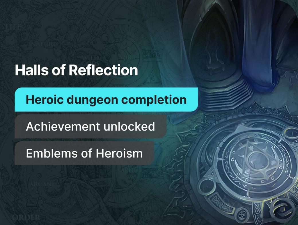 Halls of Reflection Heroic Completion