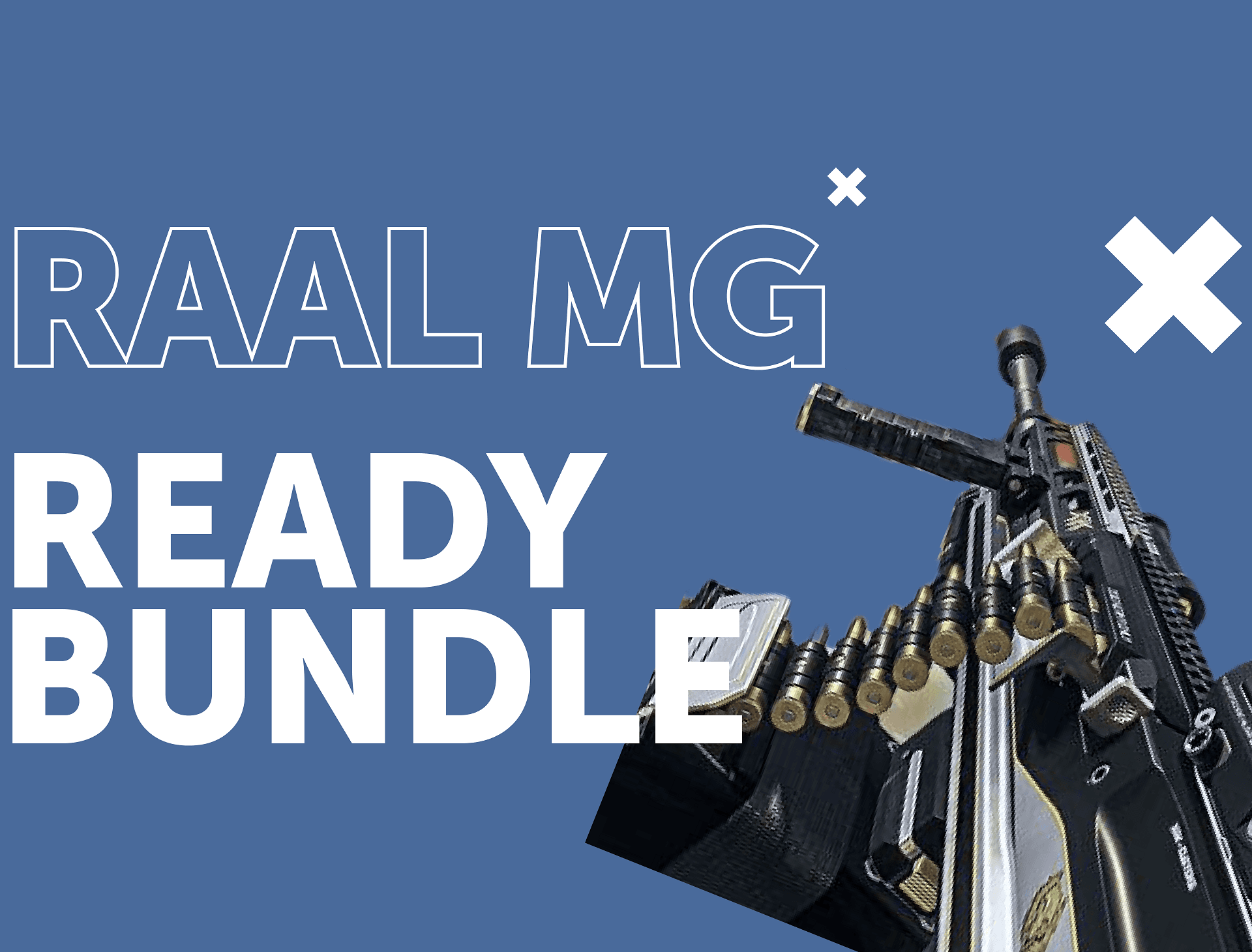 RAAL MG Unlock + Max Level + Gold Camo