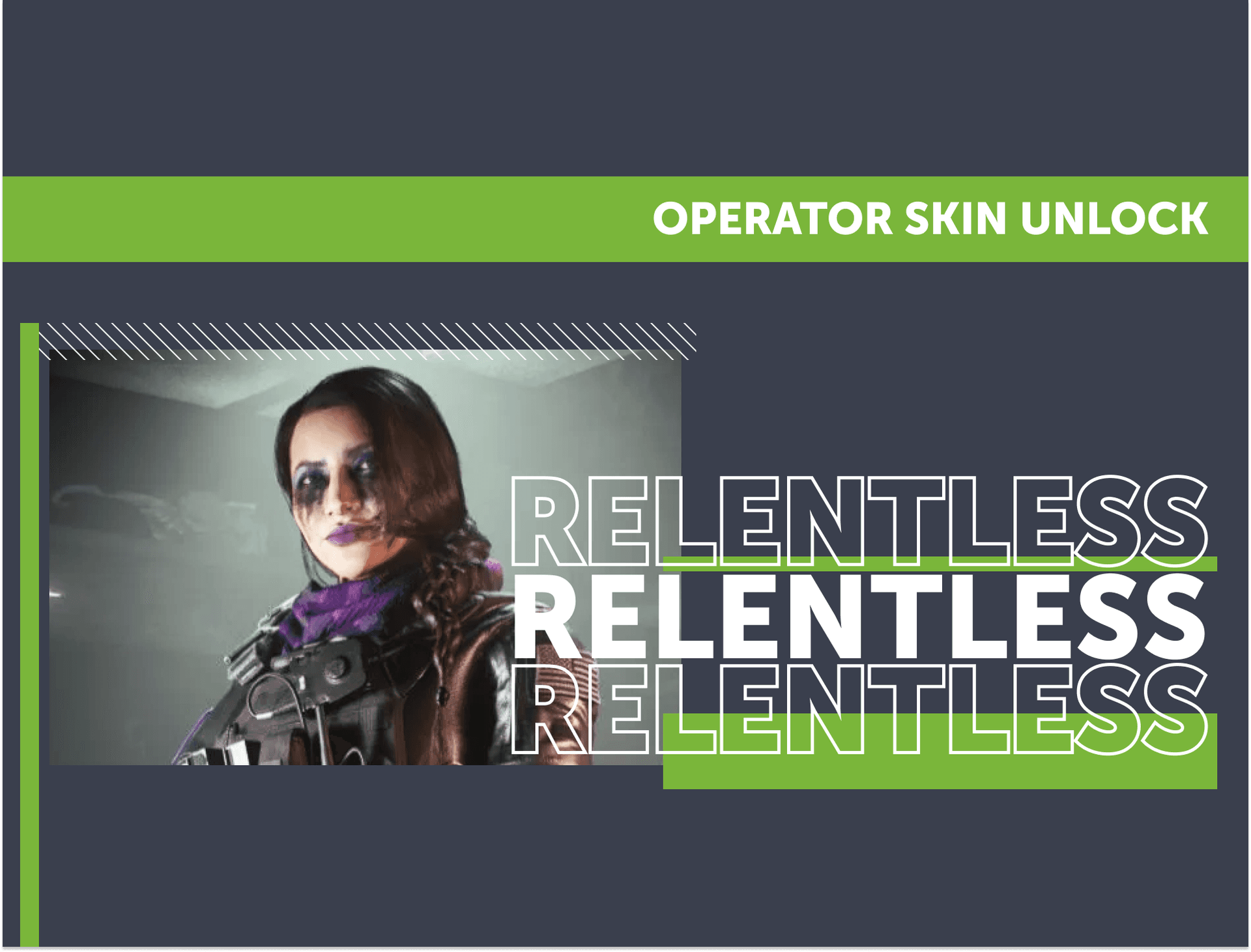 Relentless Roze Skin Unlock
