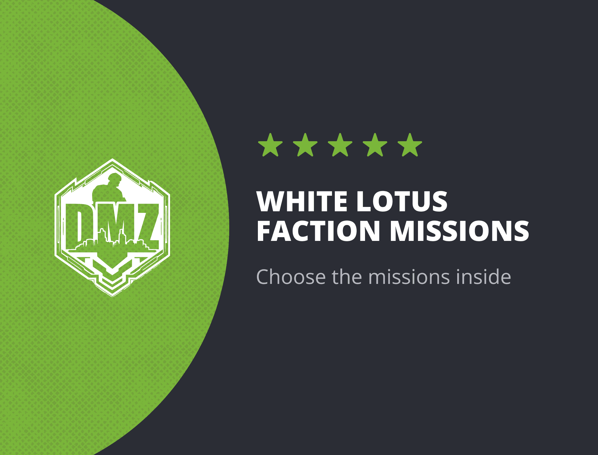 Warzone 2 White Lotus Missions - choose the missions inside