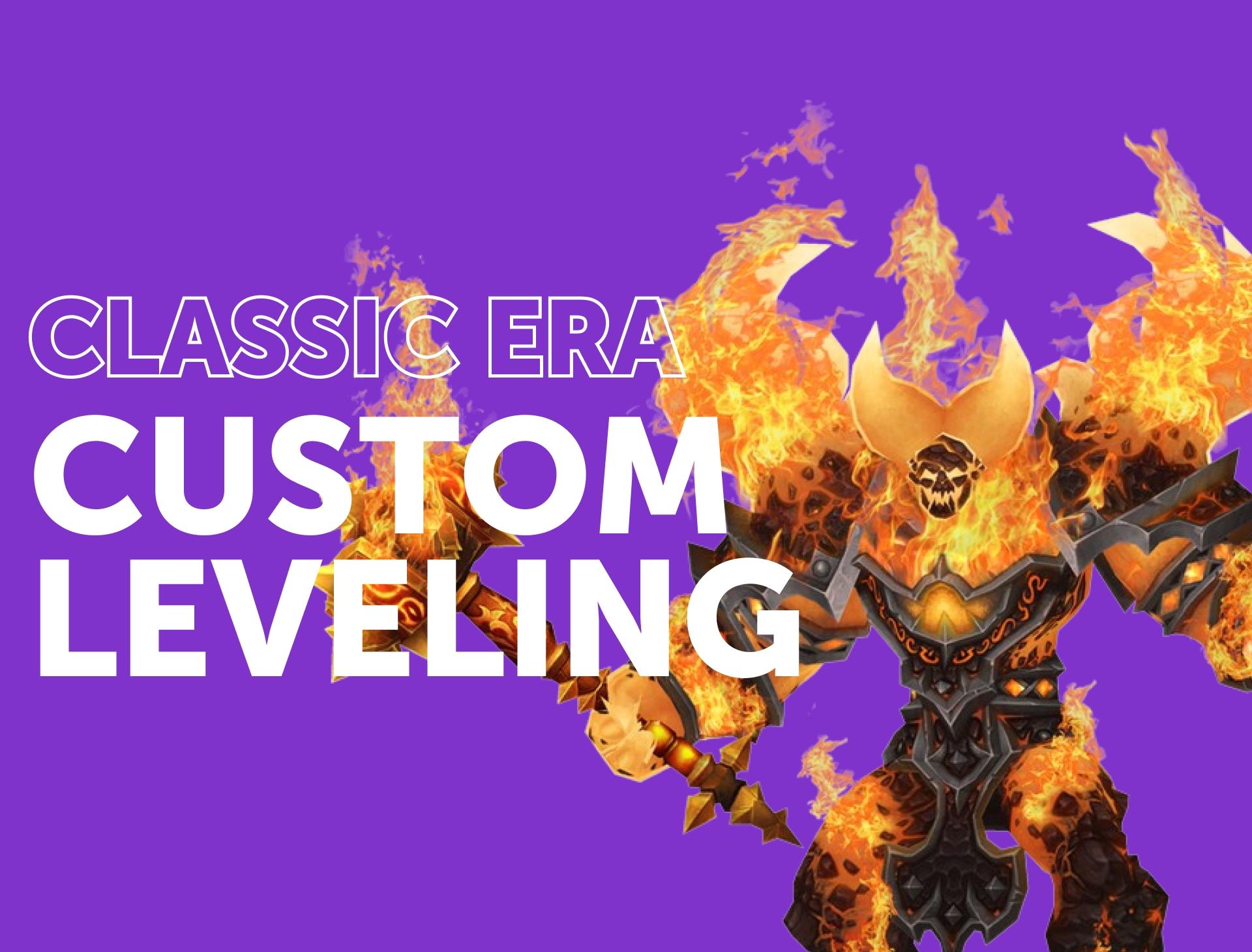 Classic Era 1-60 Custom Leveling Boost