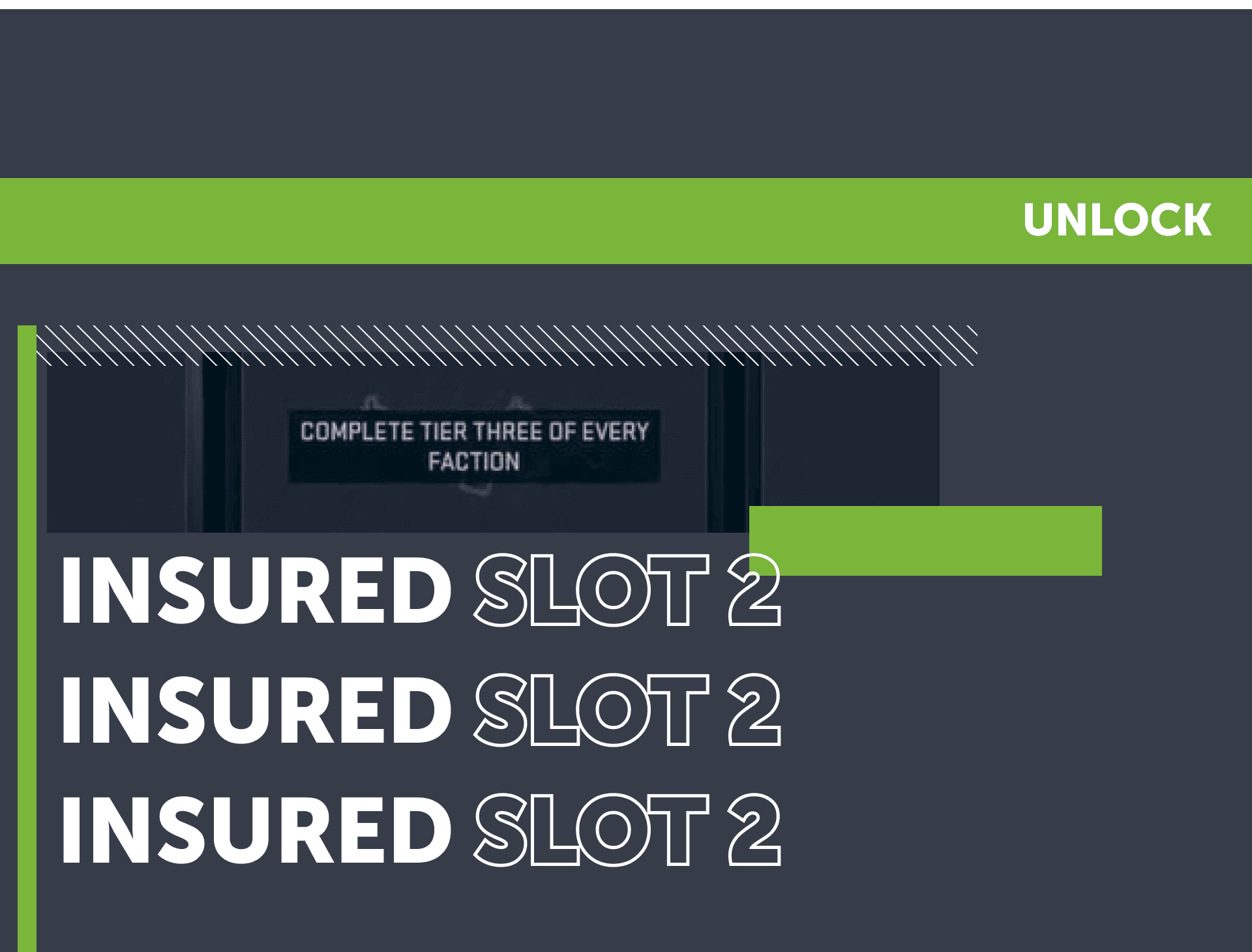 Warzone 2 Unlock Insured Slot 2