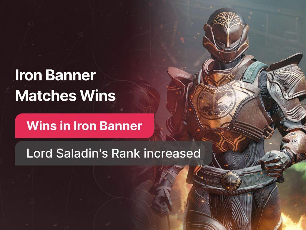 Iron Banner Boost – Matches Wins