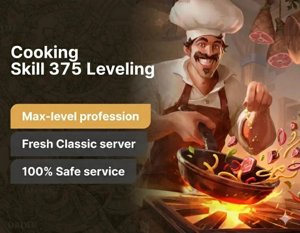 Cooking Skill 375 Leveling Boost