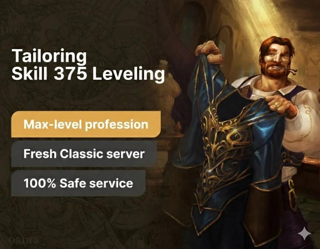 Tailoring Skill 375 Leveling Boost