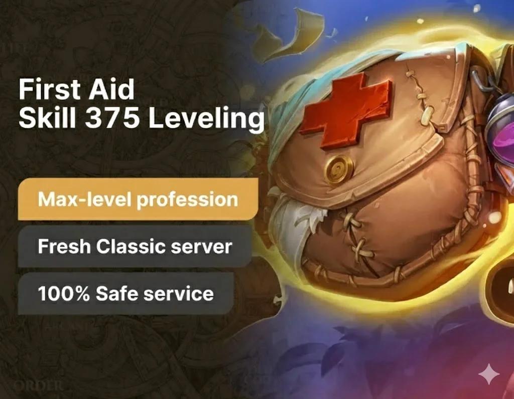 First Aid Skill 375 Leveling Boost