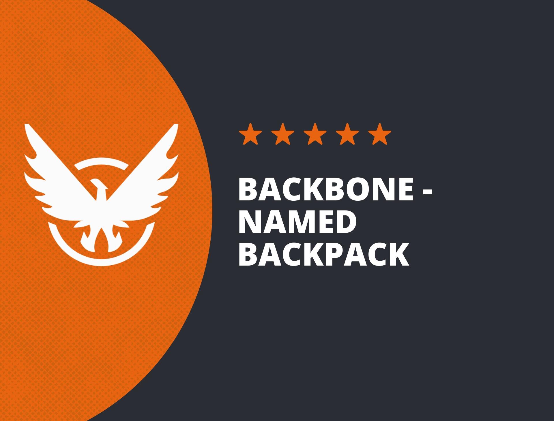 Backbone - Named Backpack